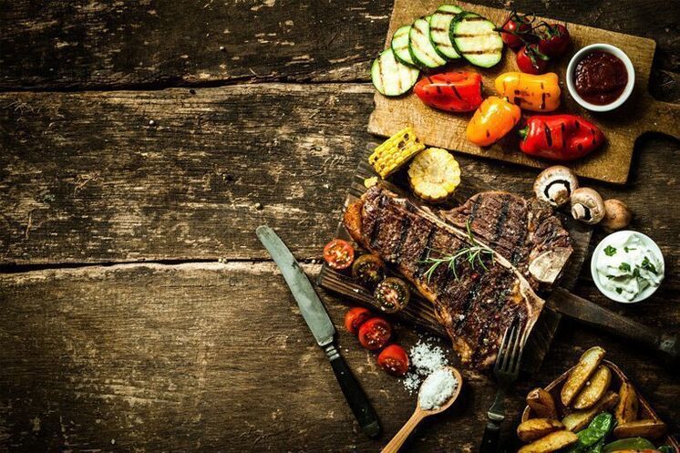 Gebackenes Rindfleisch